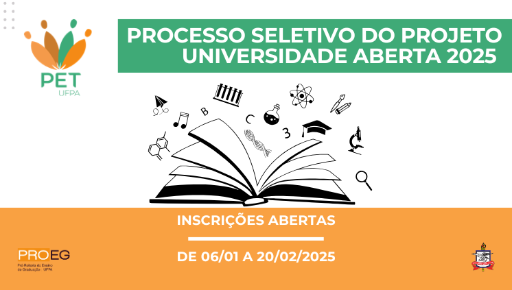 Edital nº 20/2024 - PROEG - Processo Seletivo do Projeto Universidade Aberta 2025 (PUA 2025)