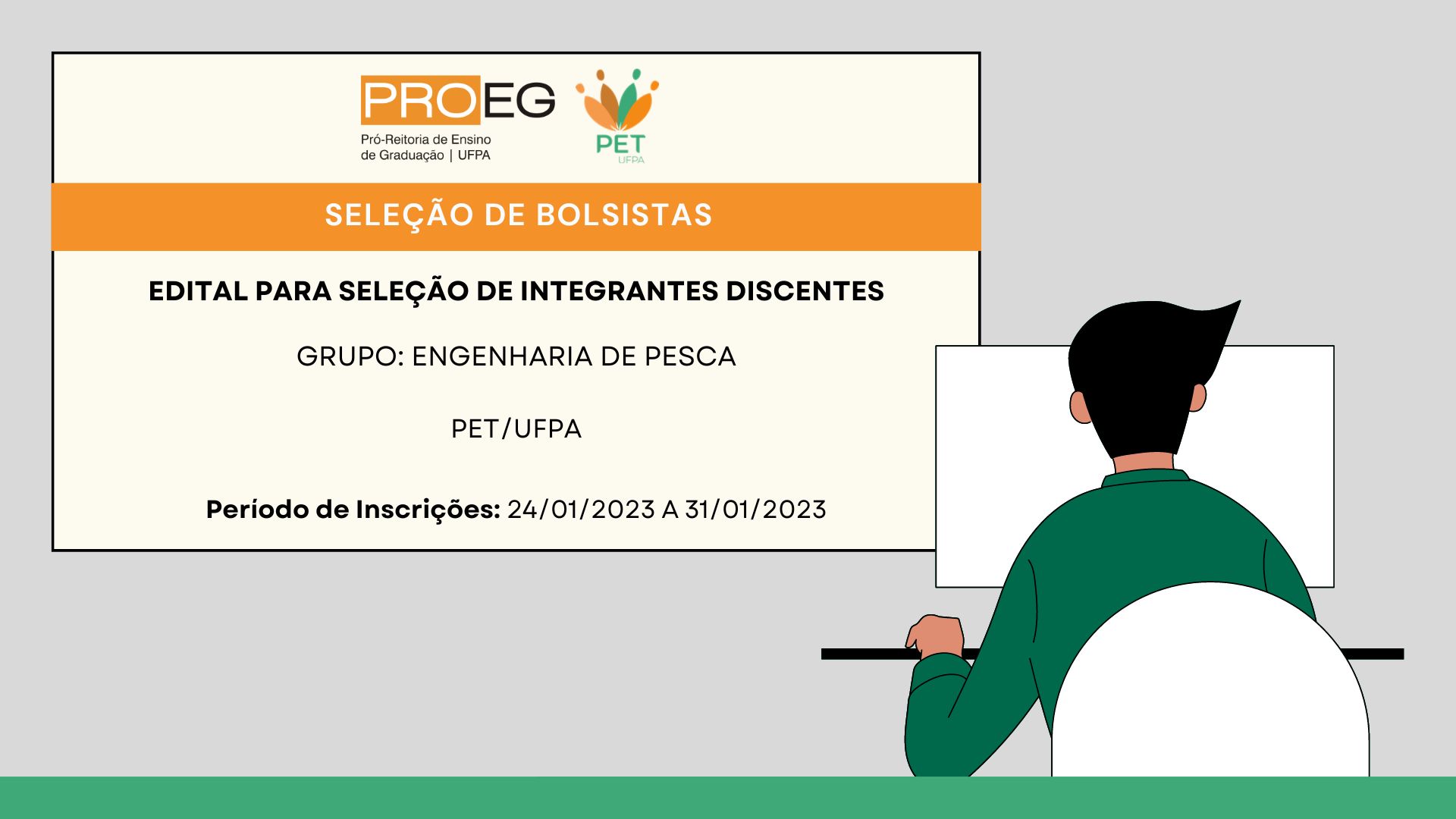 SELEÇÃO DE BOLSISTAS 2023 - PET/ENGENHARIA DE PESCA