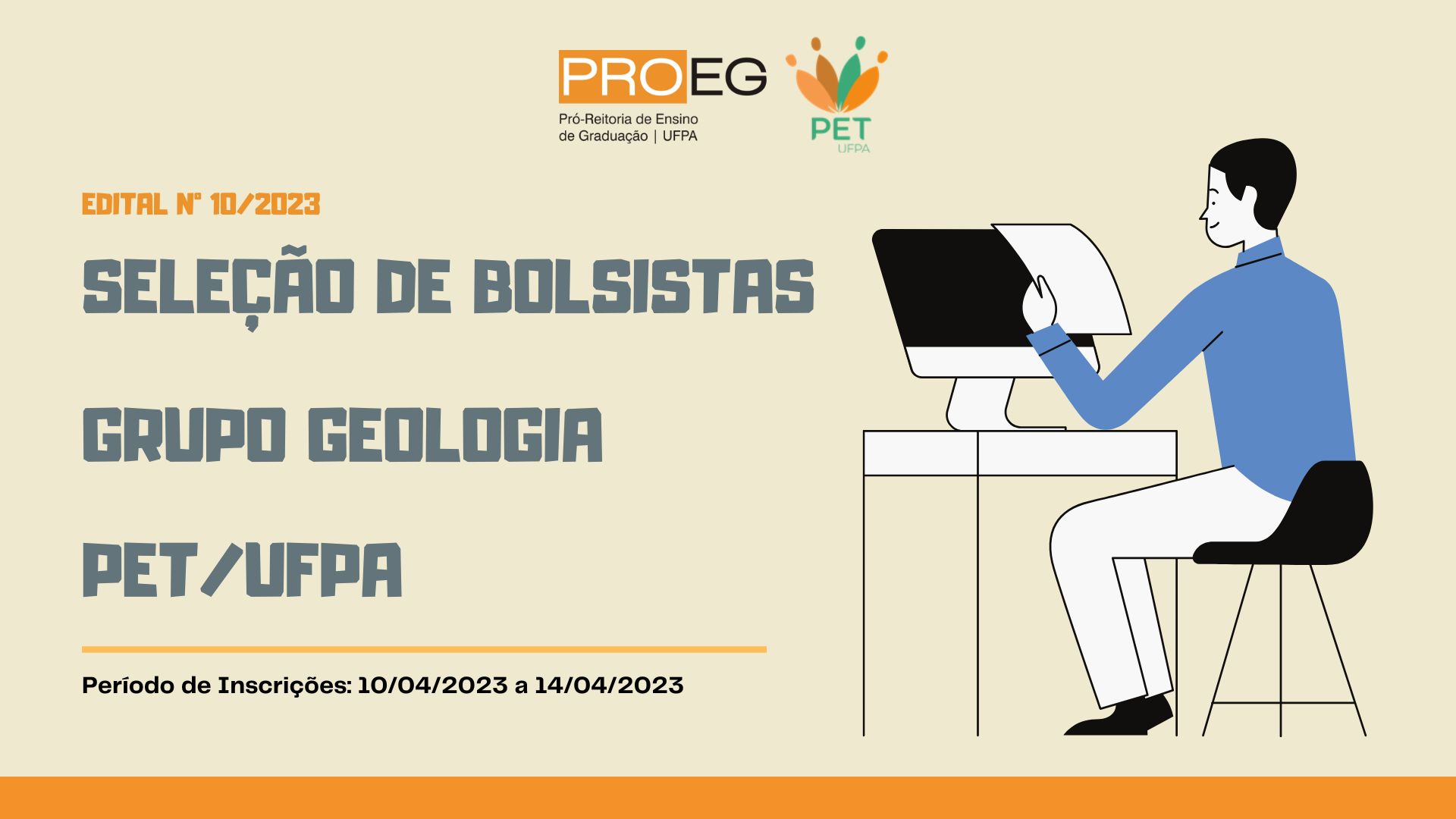 SELEÇÃO DE BOLSISTAS 2023 - PET GEOLOGIA